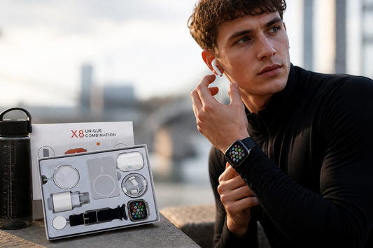 Coffret Apple Premium – AirPods, Apple Watch & Accessoires