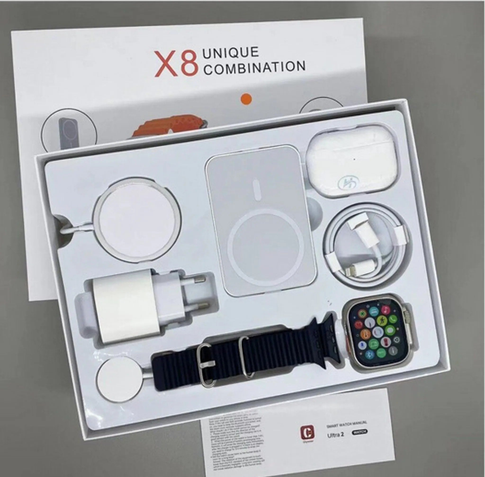 Coffret X8 Unique Combination – Pack accessoires compatibles Apple